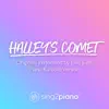 Sing2Piano - Halley's Comet (Originally Performed by Billie Eilish) [Piano Karaoke Version] - Single